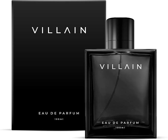 Villain Classic Perfume for Men, Eau De Parfum (EDP) - 100ml, Premium Fragrance Spray for Men, Best Gift for Men - Woody & Spicy