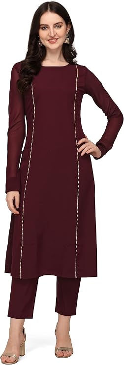 FIORRA Women Straight Kurta Sets (pack of 1)