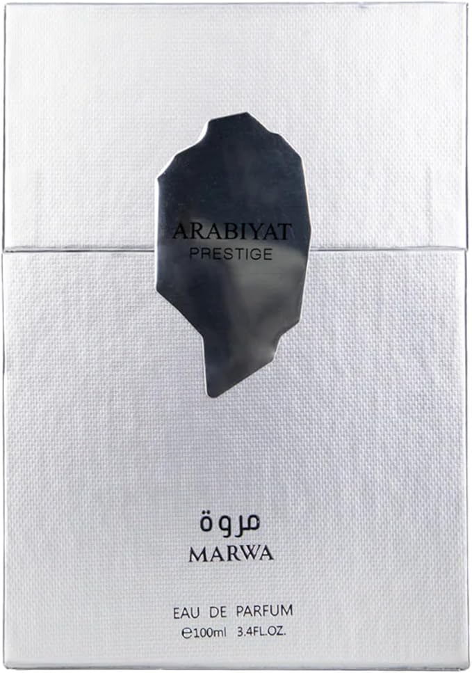 My Perfumes MARWA from ARABIYAT PRESTIGE Eau De Parfum for Men and Women 100ml