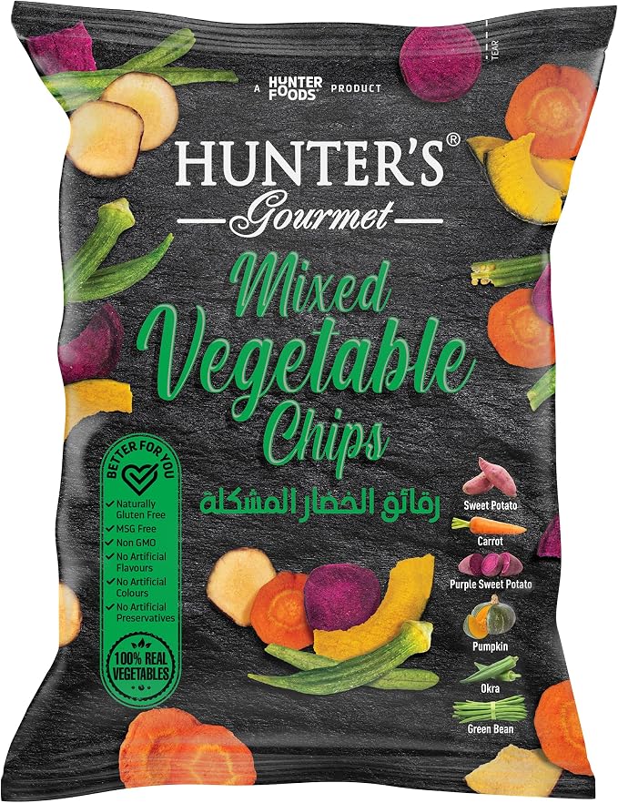 Hunter's Gourmet Mixed Vegetable Chips 75g