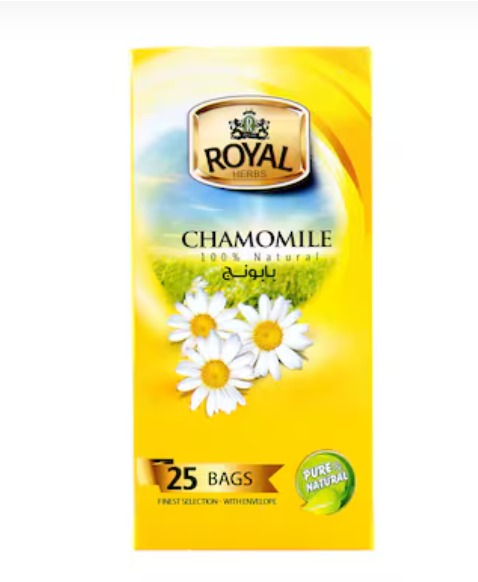 Royal Herbs Chamomile 25 Tea Bags