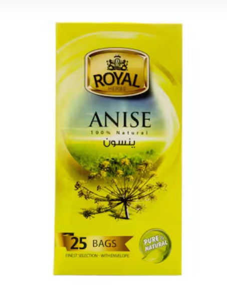 Royal Herbs Anise 25 Tea Bags