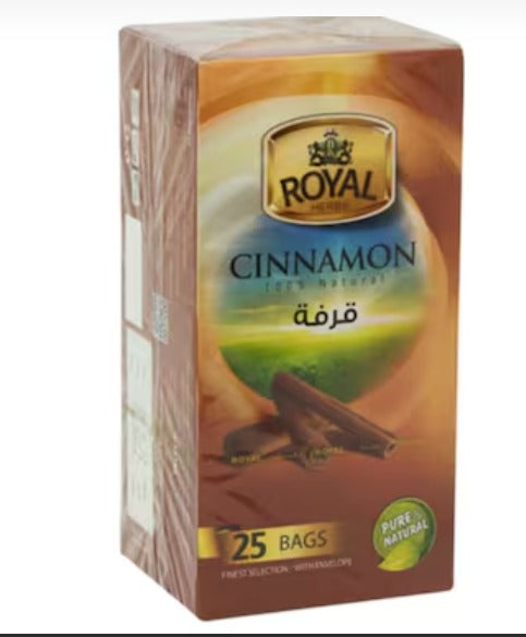 Royal Herbs Cinnamon 25 Tea Bags