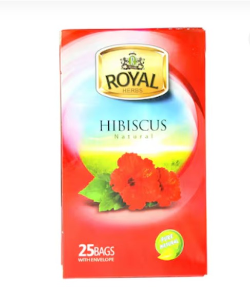 Royal Herbs Hibiscus 25 Tea Bags
